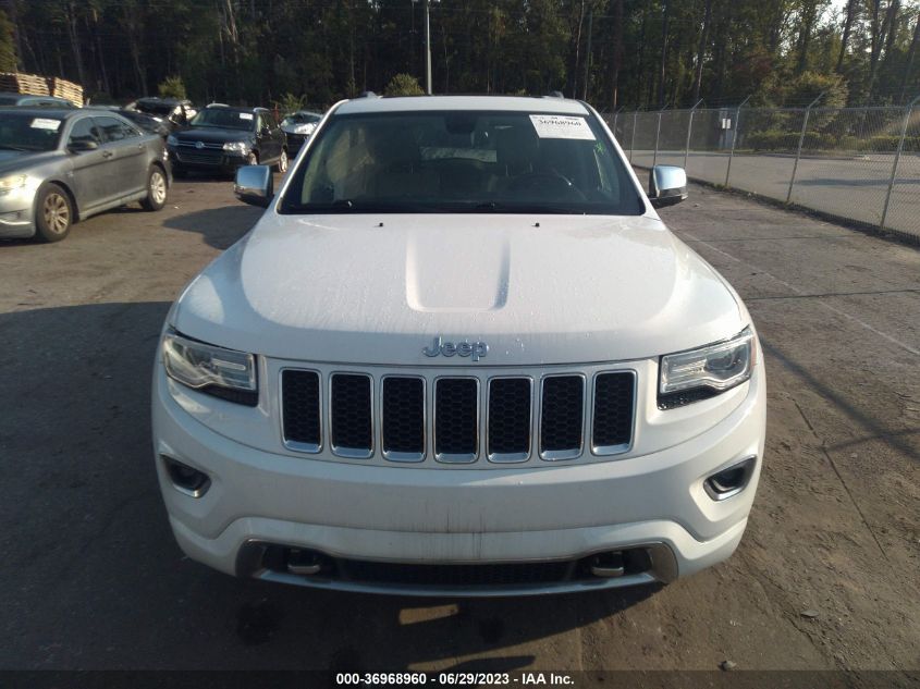 2014 JEEP GRAND CHEROKEE OVERLAND - 1C4RJECG6EC180018