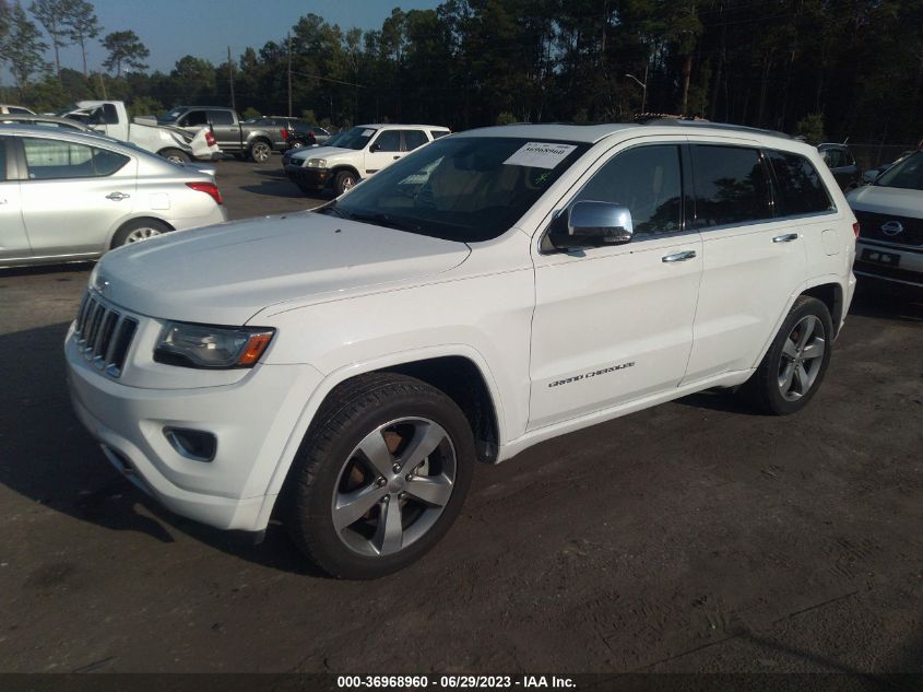 2014 JEEP GRAND CHEROKEE OVERLAND - 1C4RJECG6EC180018