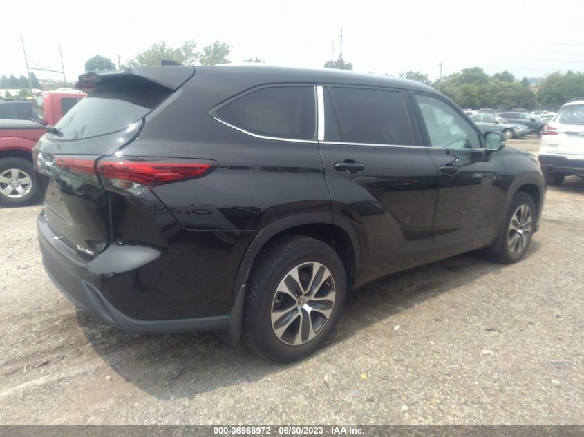 2020 TOYOTA HIGHLANDER XLE - 5TDGZRBH7LS026592