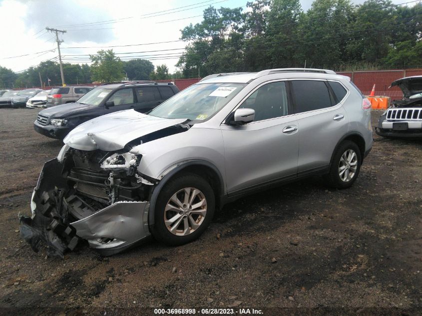 2016 NISSAN ROGUE SV - KNMAT2MV6GP624240