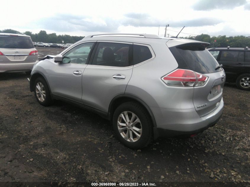 2016 NISSAN ROGUE SV - KNMAT2MV6GP624240