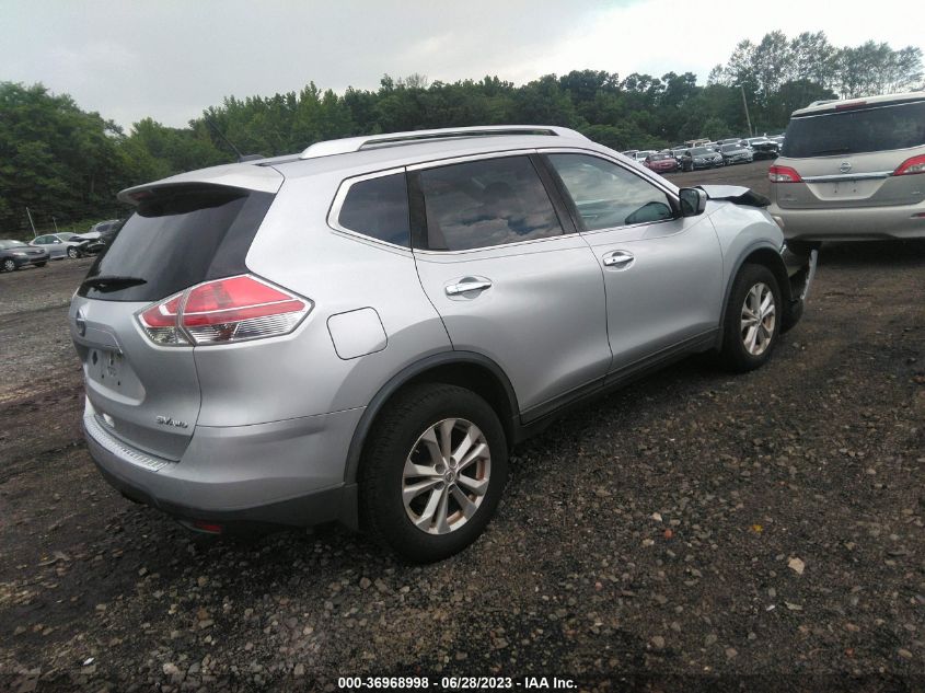 2016 NISSAN ROGUE SV - KNMAT2MV6GP624240