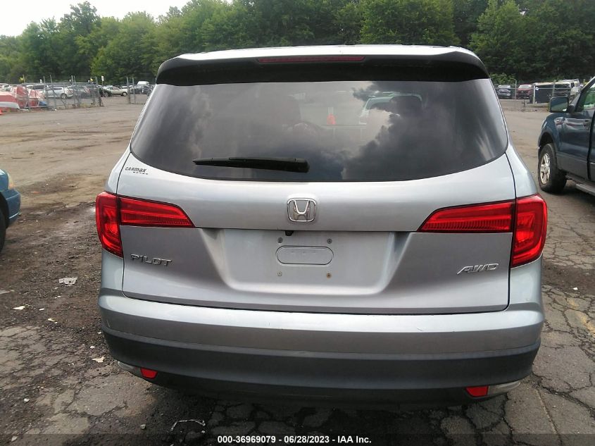 2018 HONDA PILOT LX - 5FNYF6H15JB047951