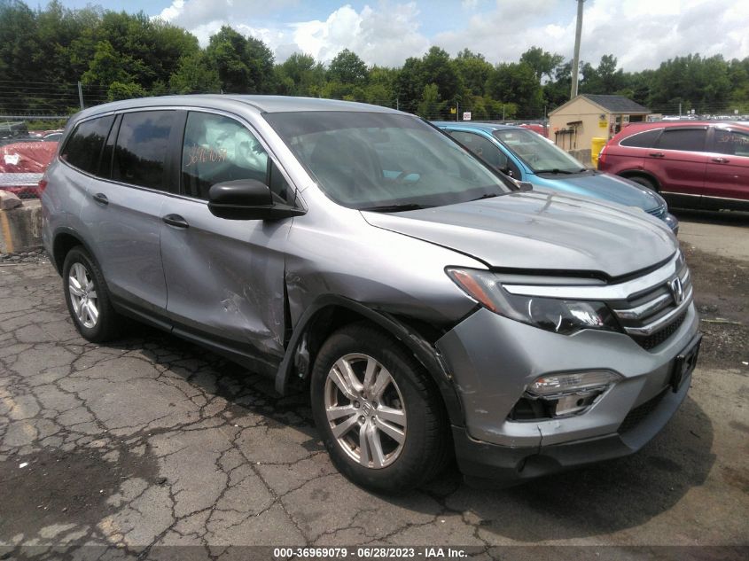 2018 HONDA PILOT LX - 5FNYF6H15JB047951