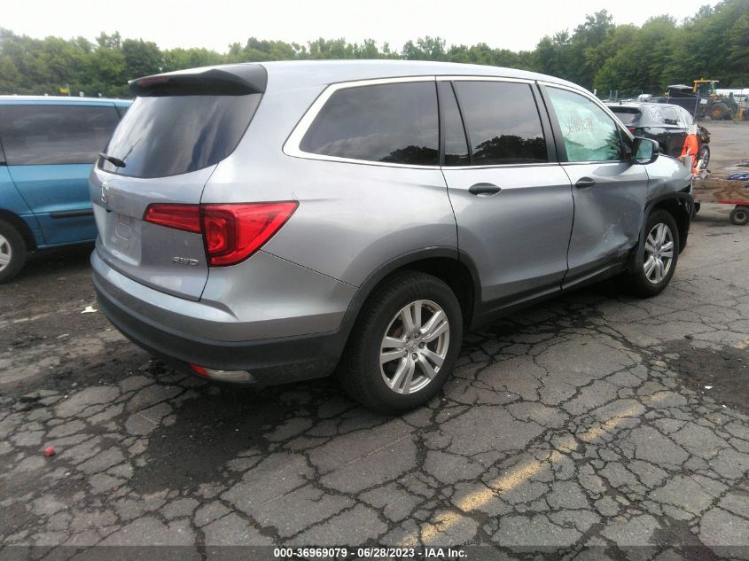 2018 HONDA PILOT LX - 5FNYF6H15JB047951