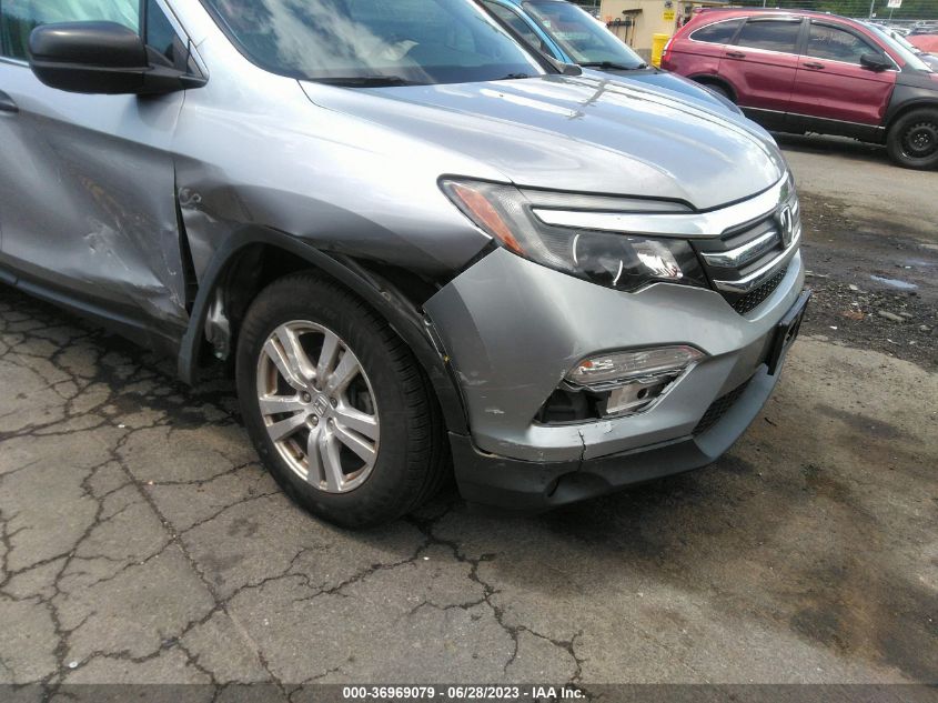 2018 HONDA PILOT LX - 5FNYF6H15JB047951