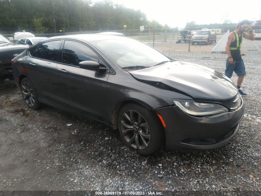 2015 CHRYSLER 200 S - 1C3CCCBGXFN516186