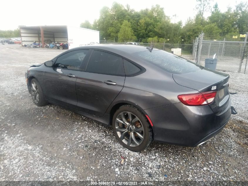 2015 CHRYSLER 200 S - 1C3CCCBGXFN516186