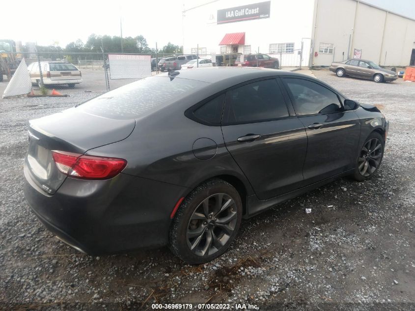 2015 CHRYSLER 200 S - 1C3CCCBGXFN516186