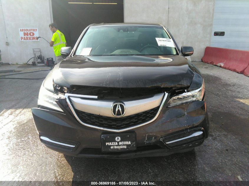 2014 ACURA MDX TECH PKG - 5FRYD4H45EB017924