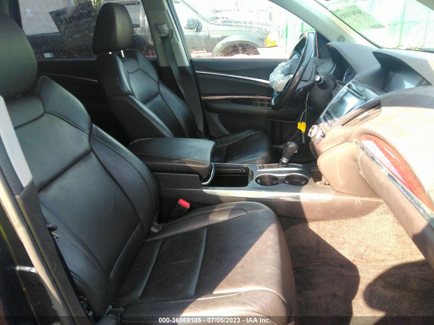 2014 ACURA MDX TECH PKG - 5FRYD4H45EB017924