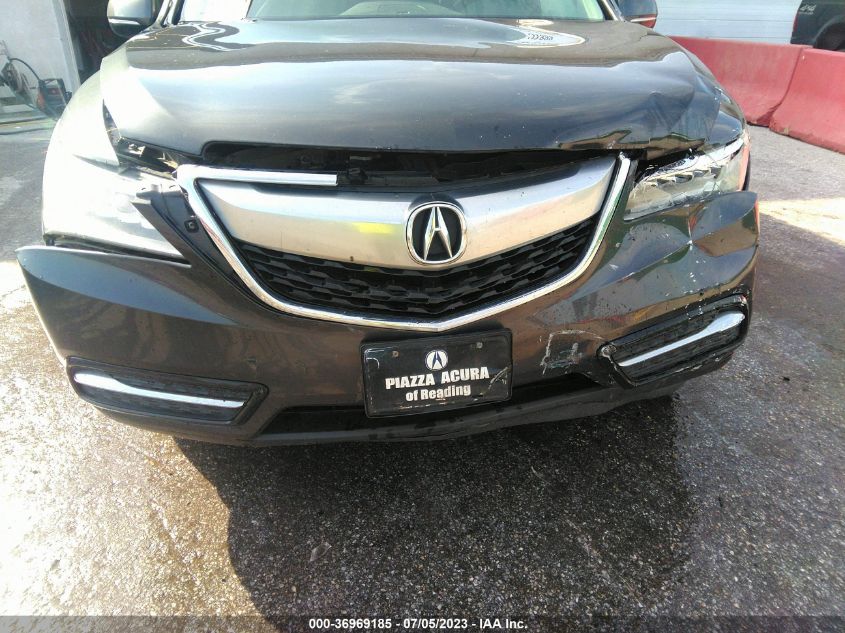 2014 ACURA MDX TECH PKG - 5FRYD4H45EB017924