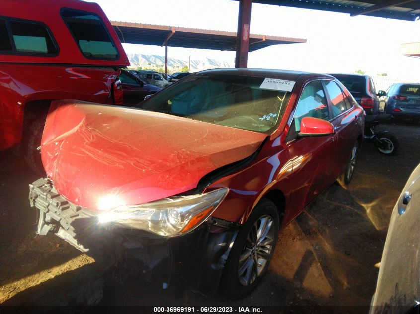 2017 TOYOTA CAMRY XLE/SE/LE/XSE - 4T1BF1FK0HU810251