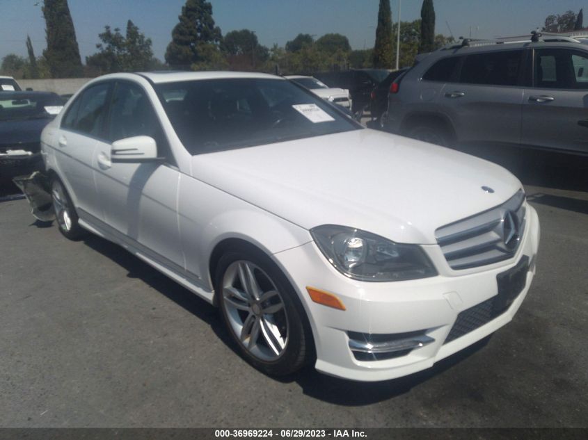 2013 MERCEDES-BENZ C-CLASS C 250 - WDDGF4HB0DA747226