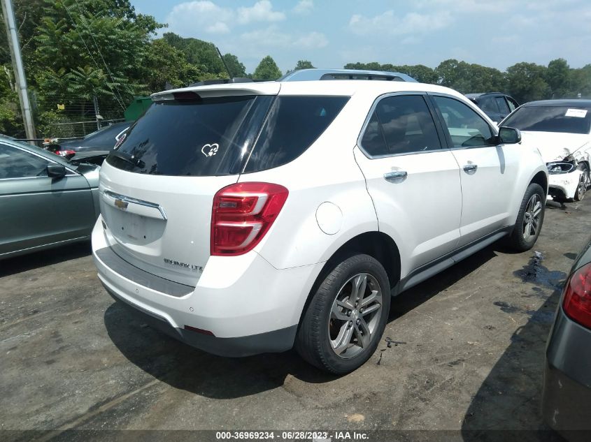 2016 CHEVROLET EQUINOX LTZ - 2GNALDEK3G6133454