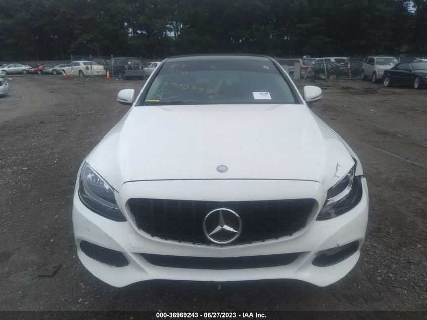2016 MERCEDES-BENZ C 300 SPORT 4MATIC/LUXURY 4MATIC/4MATIC WDDWF4KB9GR145953