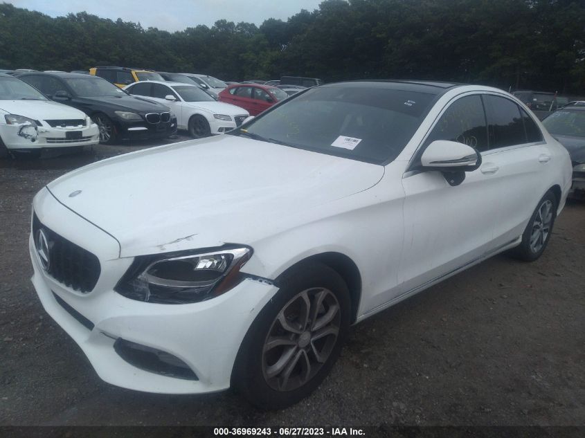 2016 MERCEDES-BENZ C 300 SPORT 4MATIC/LUXURY 4MATIC/4MATIC WDDWF4KB9GR145953