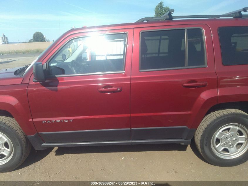 2016 JEEP PATRIOT SPORT - 1C4NJRBB1GD618095