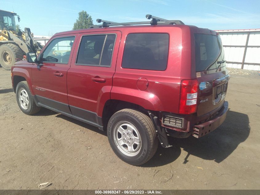 2016 JEEP PATRIOT SPORT - 1C4NJRBB1GD618095