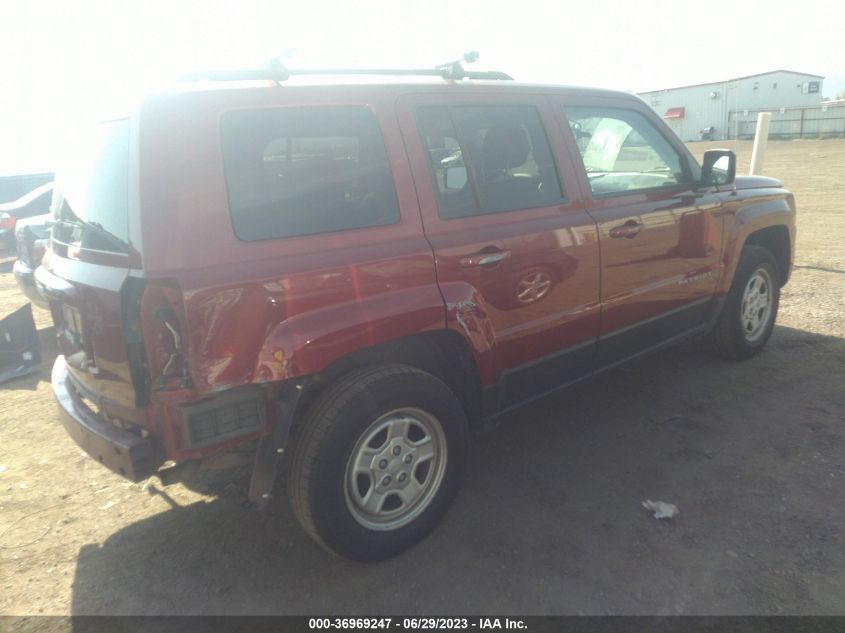 2016 JEEP PATRIOT SPORT - 1C4NJRBB1GD618095