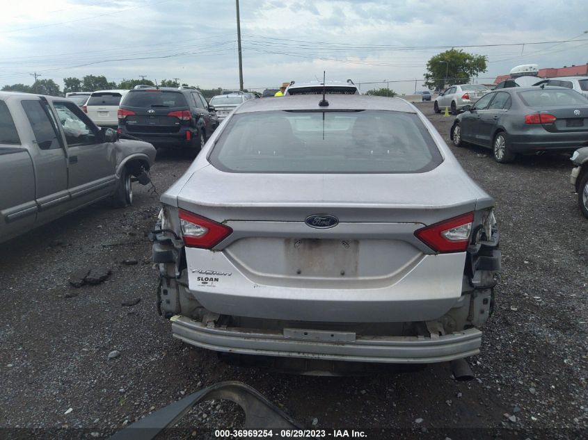 2016 FORD FUSION S - 1FA6P0G76G5120106