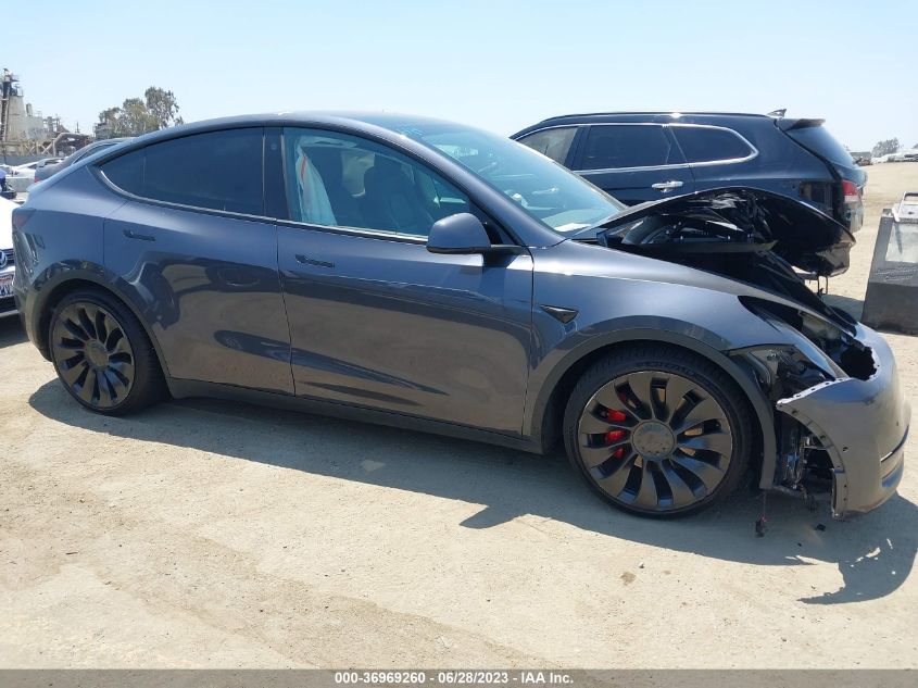 2022 TESLA MODEL Y PERFORMANCE - 7SAYGDEF0NF446616