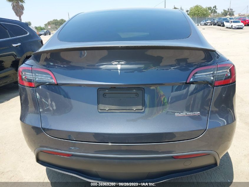 2022 TESLA MODEL Y PERFORMANCE - 7SAYGDEF0NF446616