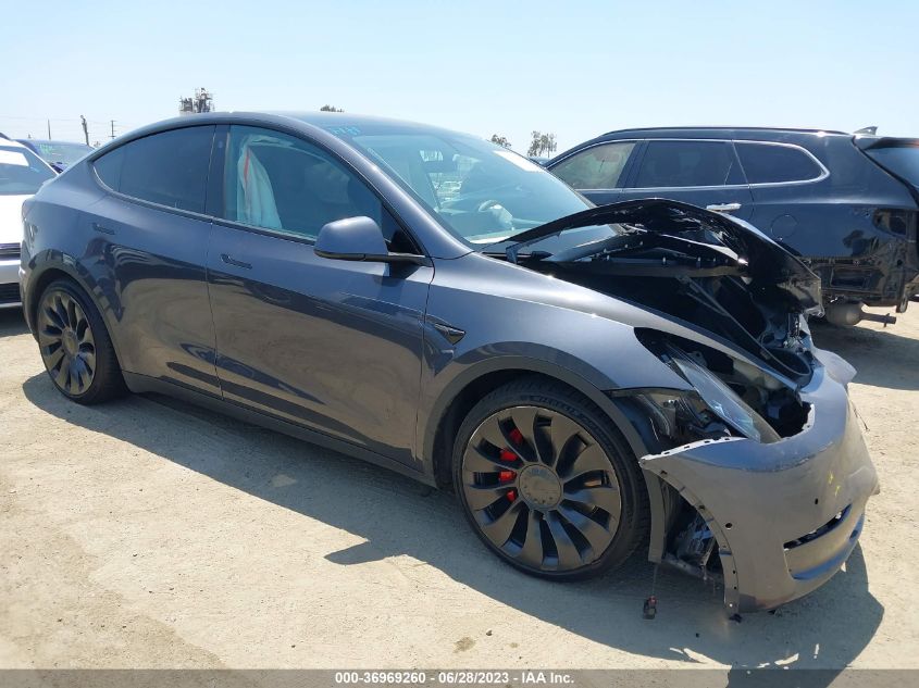 2022 TESLA MODEL Y PERFORMANCE - 7SAYGDEF0NF446616