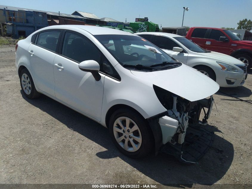 2014 KIA RIO EX - KNADN4A38E6414843