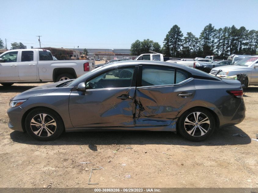 2022 NISSAN SENTRA SV - 3N1AB8CV9NY257212