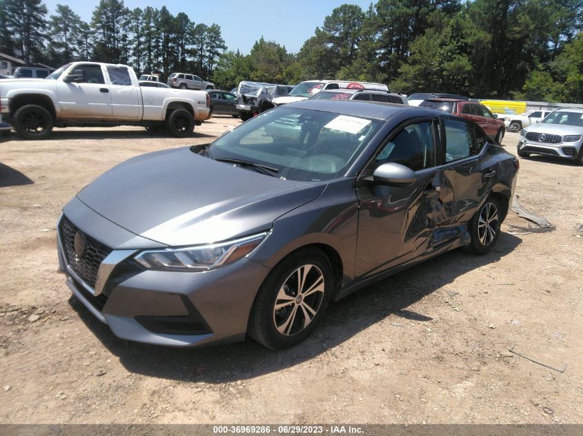 2022 NISSAN SENTRA SV - 3N1AB8CV9NY257212