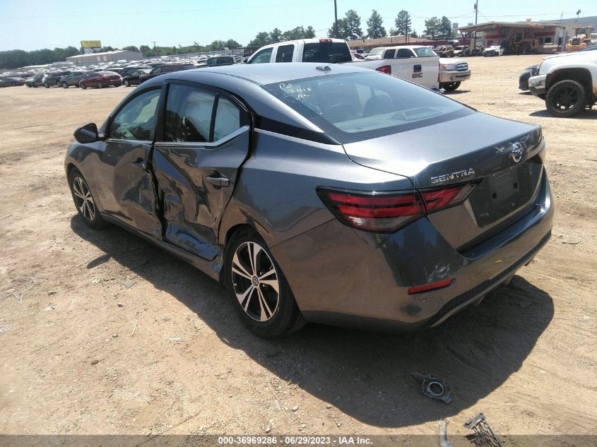 2022 NISSAN SENTRA SV - 3N1AB8CV9NY257212