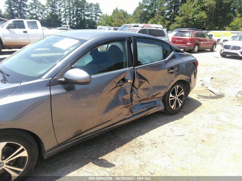 2022 NISSAN SENTRA SV - 3N1AB8CV9NY257212