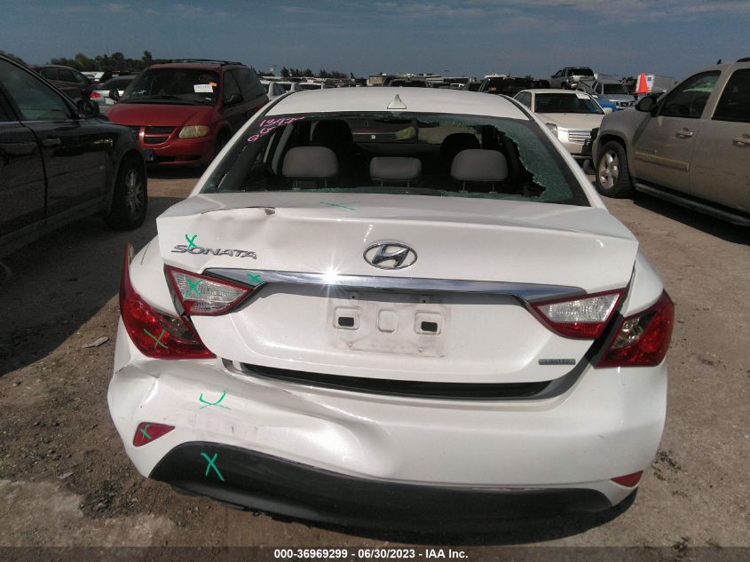 2014 HYUNDAI SONATA LIMITED - 5NPEC4AC7EH886714