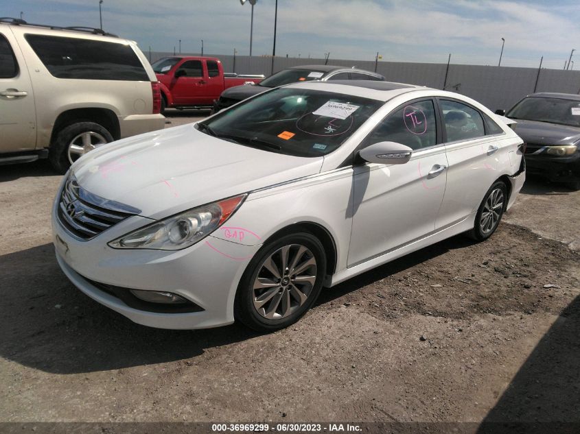 2014 HYUNDAI SONATA LIMITED - 5NPEC4AC7EH886714