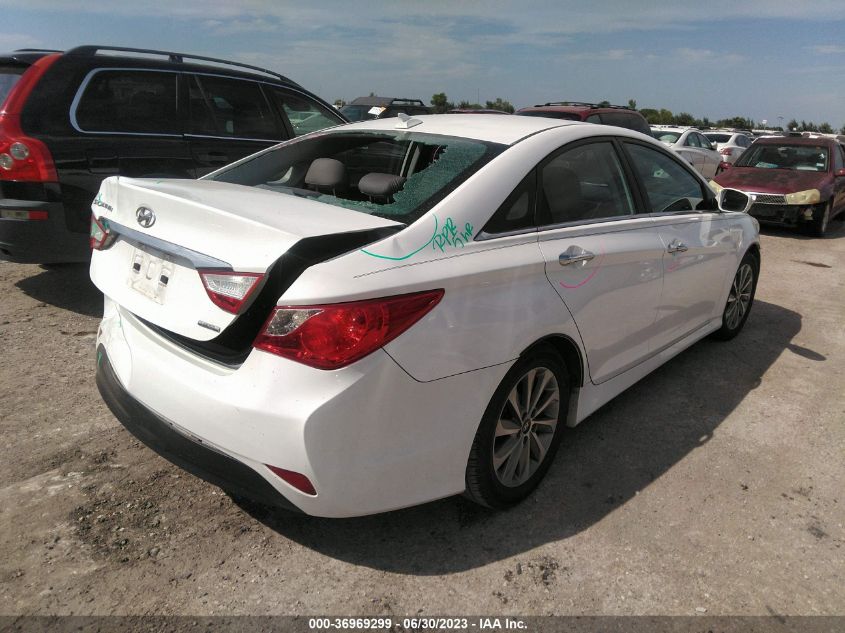 2014 HYUNDAI SONATA LIMITED - 5NPEC4AC7EH886714