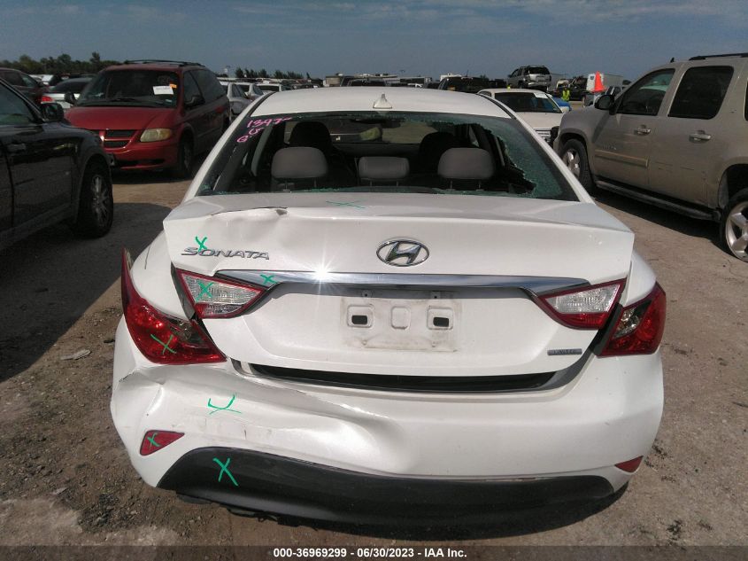 2014 HYUNDAI SONATA LIMITED - 5NPEC4AC7EH886714