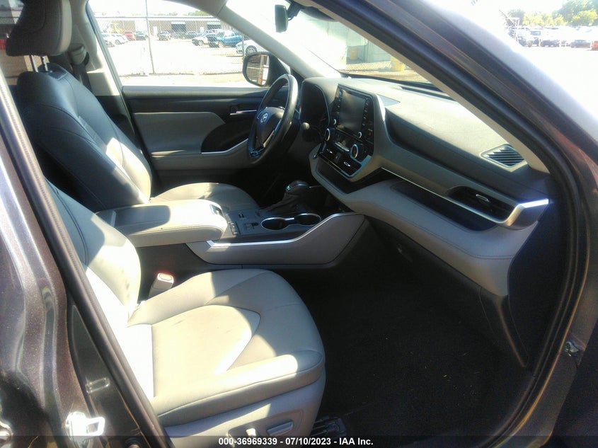 VIN 5TDGZRAH4MS066079 2021 TOYOTA HIGHLANDER XLE