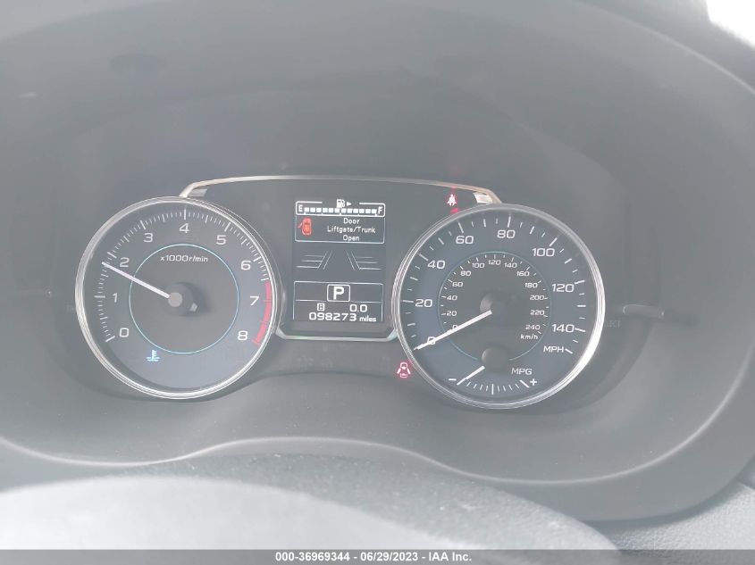 2016 SUBARU CROSSTREK PREMIUM - JF2GPADC6G8263725