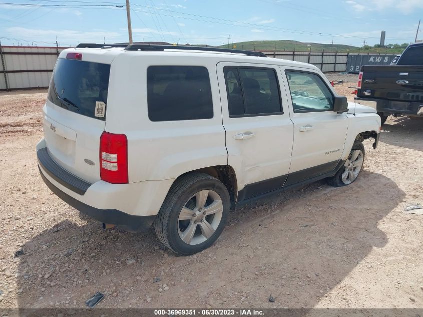 2016 JEEP PATRIOT LATITUDE - 1C4NJPFA7GD616034