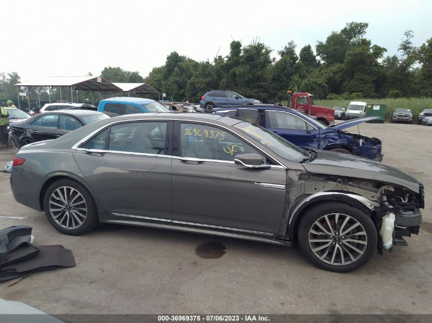 2017 LINCOLN CONTINENTAL SELECT 1LN6L9SK0H5637484