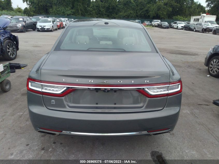 2017 LINCOLN CONTINENTAL SELECT 1LN6L9SK0H5637484