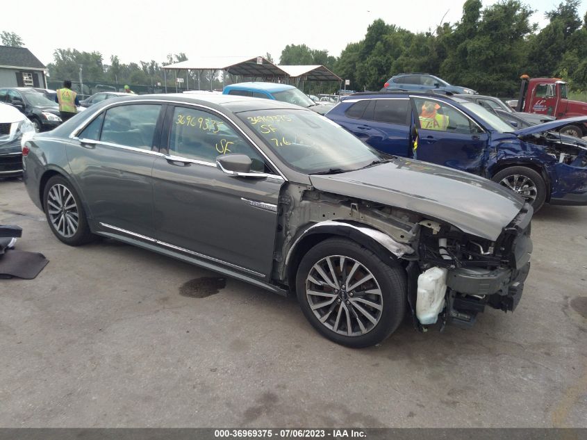 2017 LINCOLN CONTINENTAL SELECT - 1LN6L9SK0H5637484