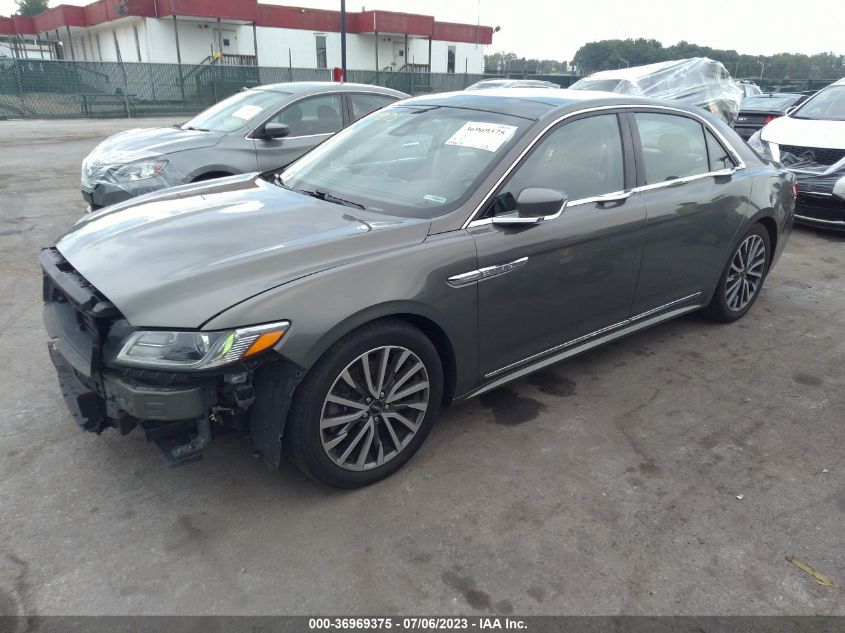2017 LINCOLN CONTINENTAL SELECT 1LN6L9SK0H5637484