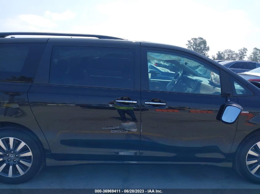 2020 TOYOTA SIENNA XLE - 5TDDZ3DC8LS240363