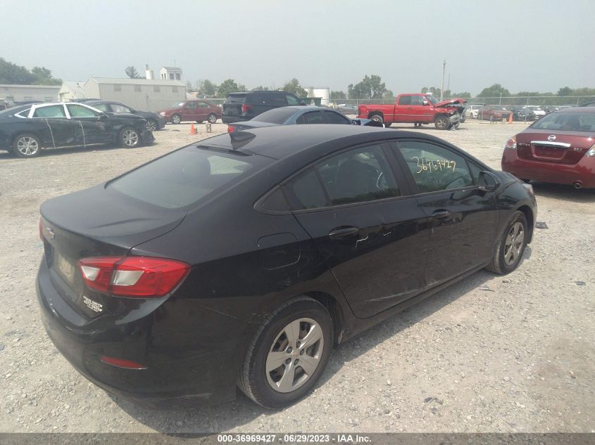 2018 CHEVROLET CRUZE LS - 1G1BC5SM3J7124696