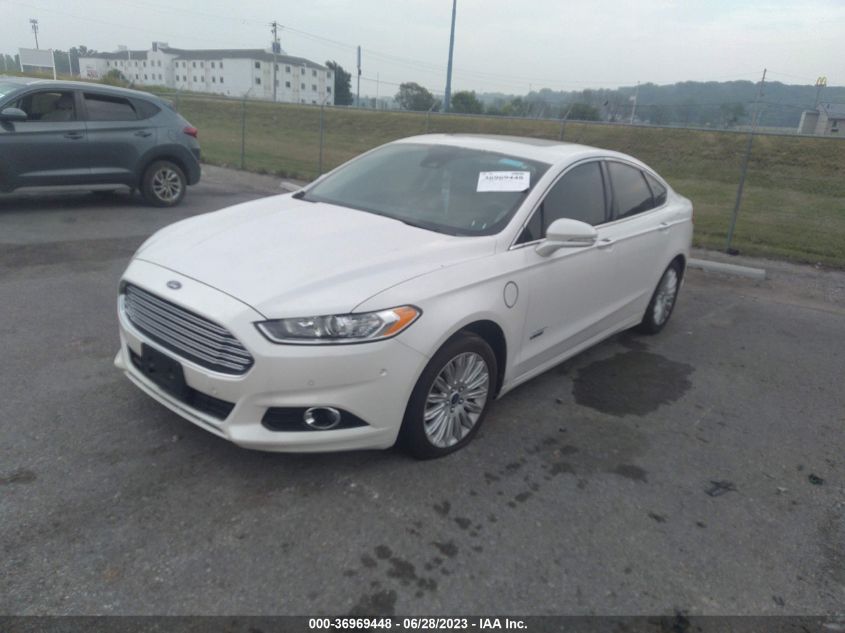 2013 FORD FUSION ENERGI TITANIUM - 3FA6P0SUXDR241923