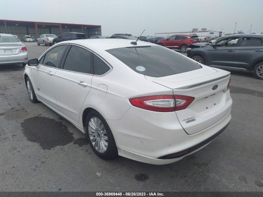 2013 FORD FUSION ENERGI TITANIUM - 3FA6P0SUXDR241923