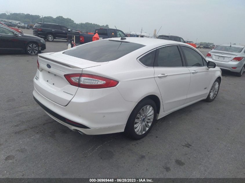 2013 FORD FUSION ENERGI TITANIUM - 3FA6P0SUXDR241923