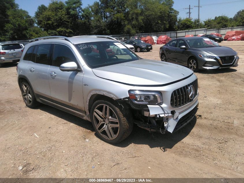 W1N4M5BB4MW143787 MERCEDES-BENZ GLB AMG GLB 35 2021